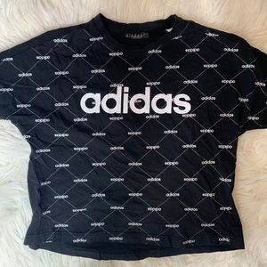 Adidas cropped tee